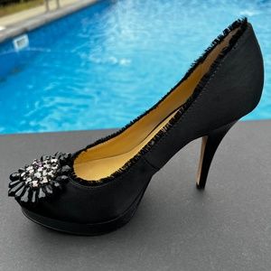 Black Coach Womans Heels Size: 6.5
